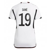 Deutschland Leroy Sane #19 Fußballbekleidung Heimtrikot Damen WM 2022 Kurzarm
